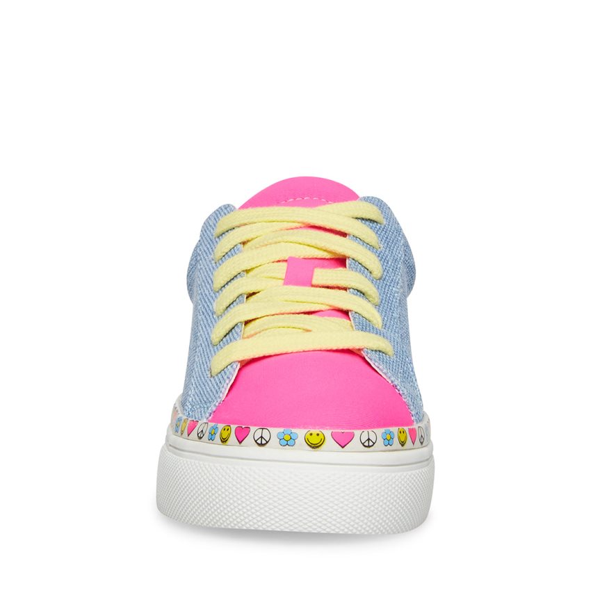 Zapatillas Steve Madden Jvibez Denim Fabric Niños Multicolor | ES OR0E13